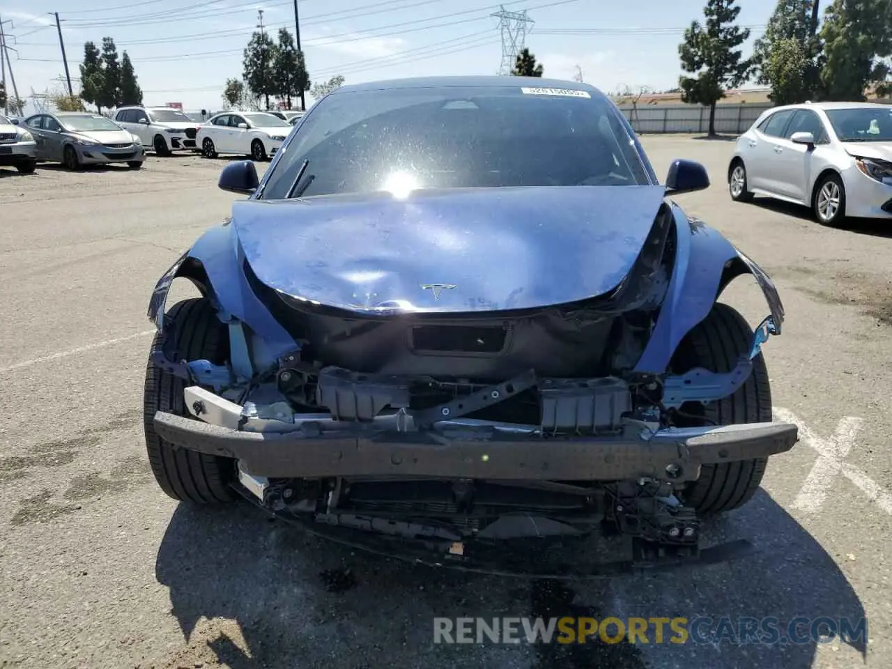 5 Photograph of a damaged car 5YJ3E1EA0PF591948 TESLA MODEL 3 2023
