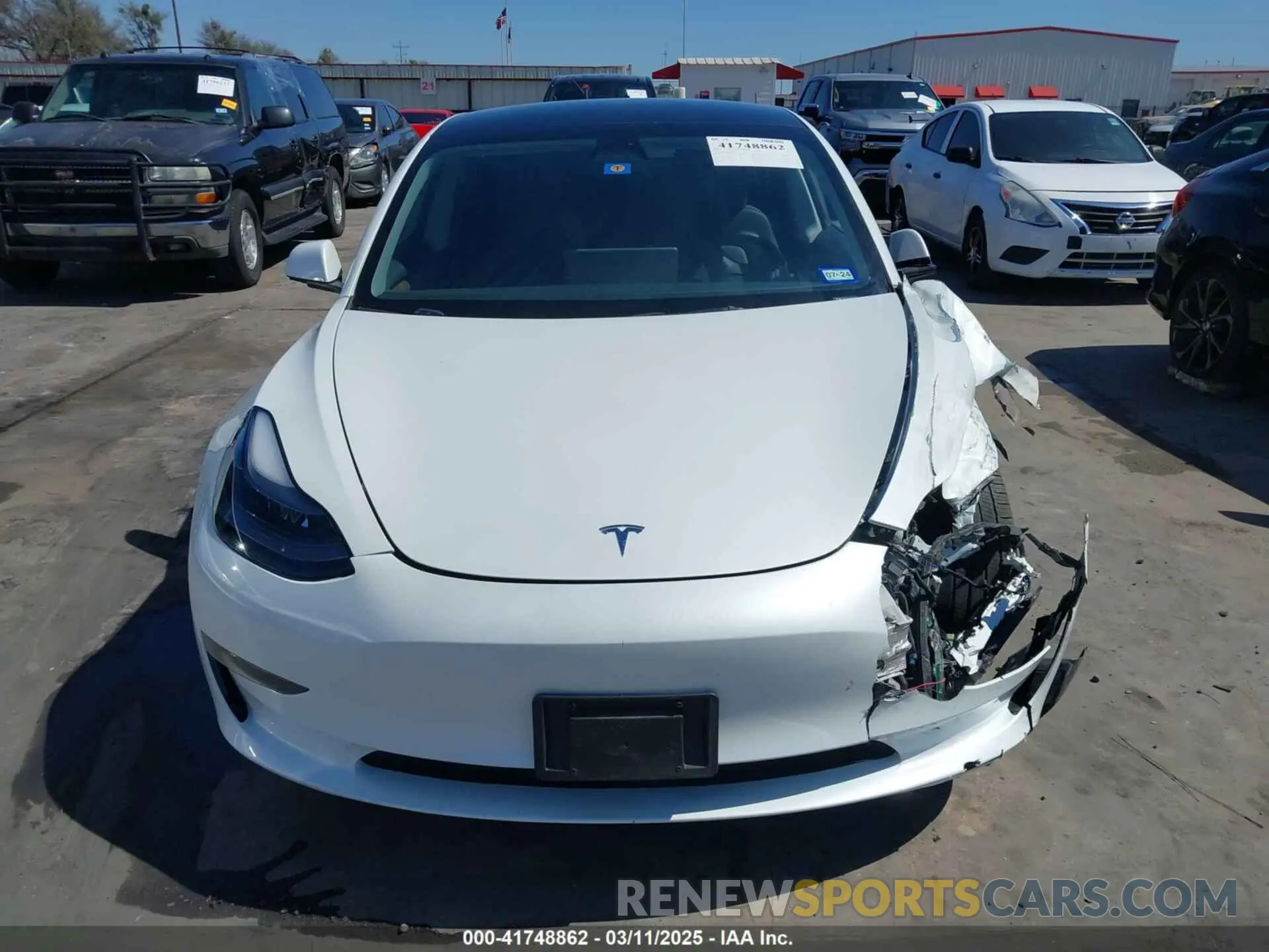 12 Photograph of a damaged car 5YJ3E1EA0PF608506 TESLA MODEL 3 2023