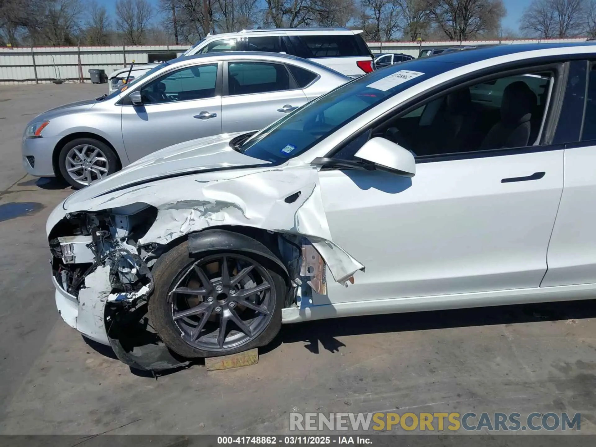 6 Photograph of a damaged car 5YJ3E1EA0PF608506 TESLA MODEL 3 2023