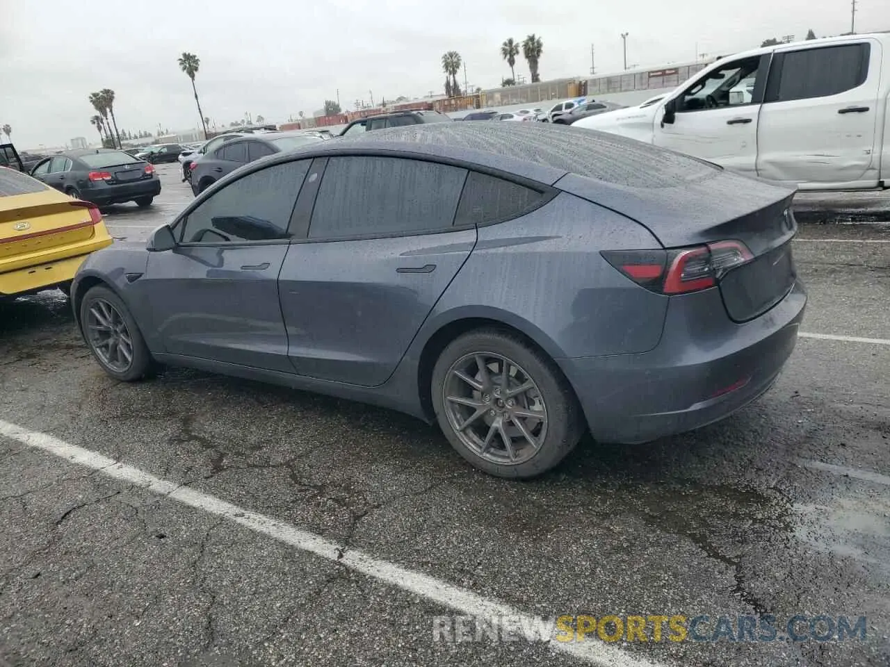 2 Photograph of a damaged car 5YJ3E1EA0PF608683 TESLA MODEL 3 2023