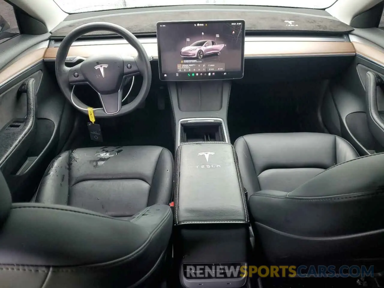 8 Photograph of a damaged car 5YJ3E1EA0PF608683 TESLA MODEL 3 2023