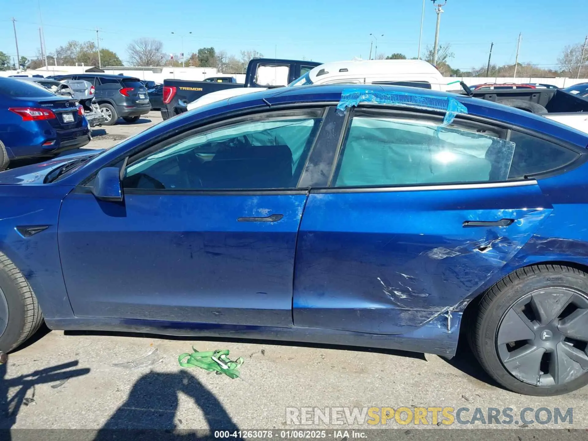 13 Photograph of a damaged car 5YJ3E1EA0PF612474 TESLA MODEL 3 2023