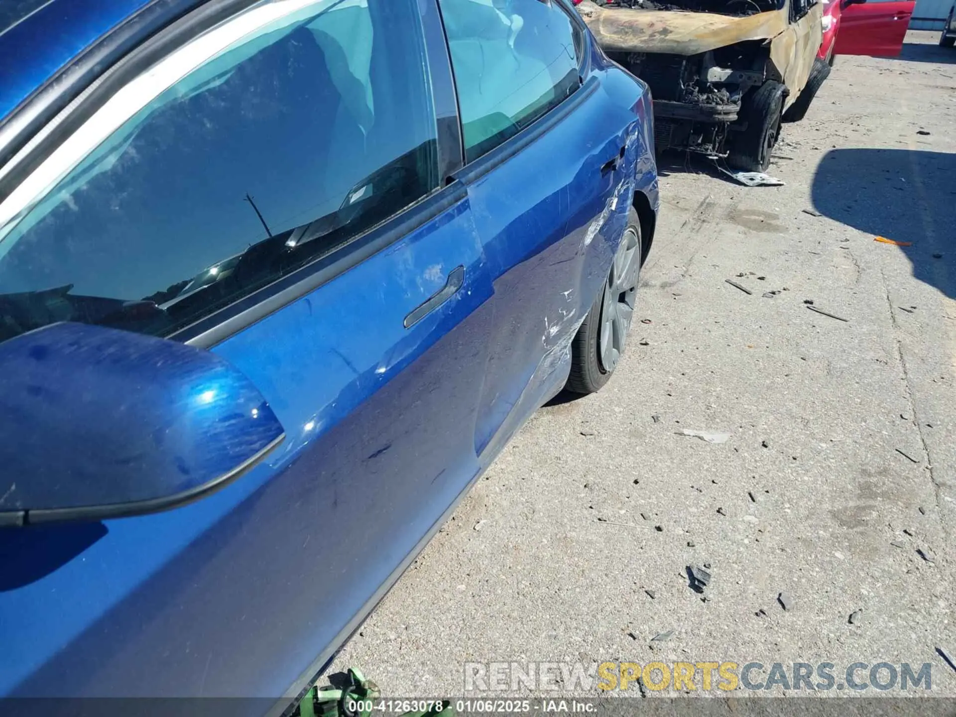 6 Photograph of a damaged car 5YJ3E1EA0PF612474 TESLA MODEL 3 2023