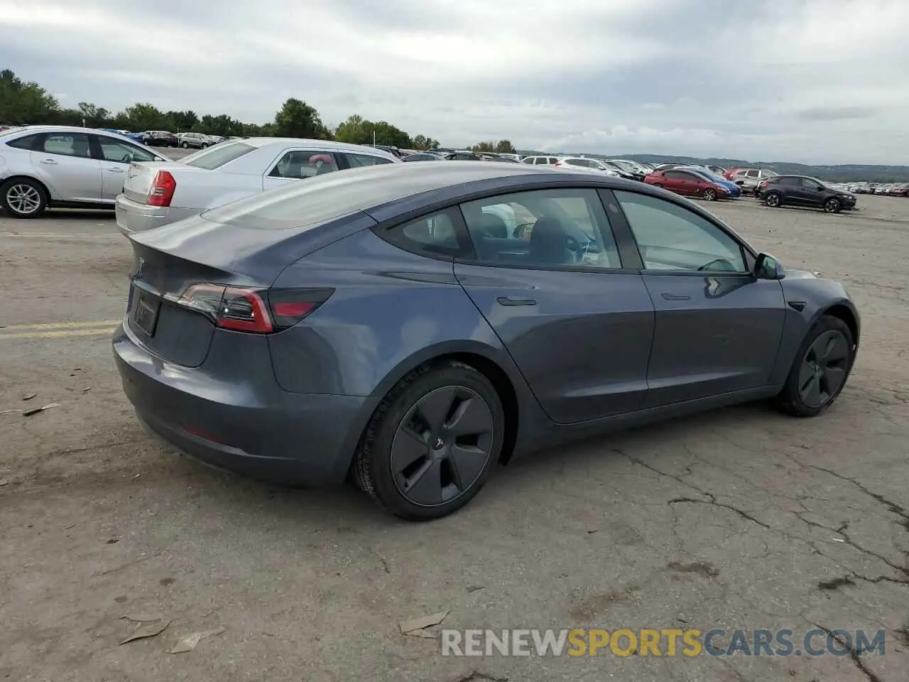 3 Photograph of a damaged car 5YJ3E1EA0PF613267 TESLA MODEL 3 2023