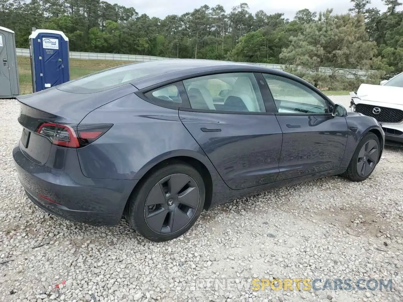 3 Photograph of a damaged car 5YJ3E1EA0PF613382 TESLA MODEL 3 2023
