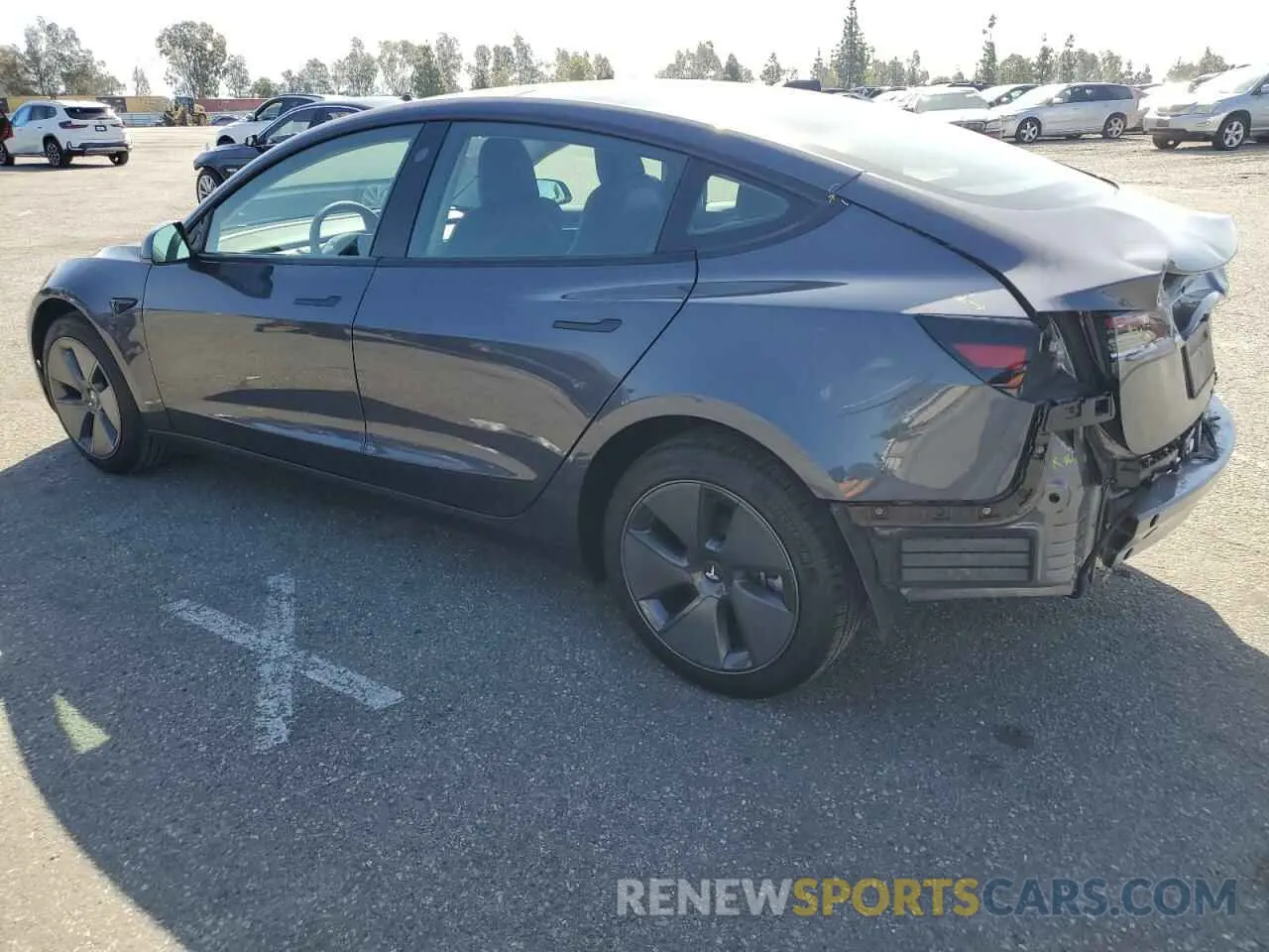 2 Photograph of a damaged car 5YJ3E1EA0PF619439 TESLA MODEL 3 2023