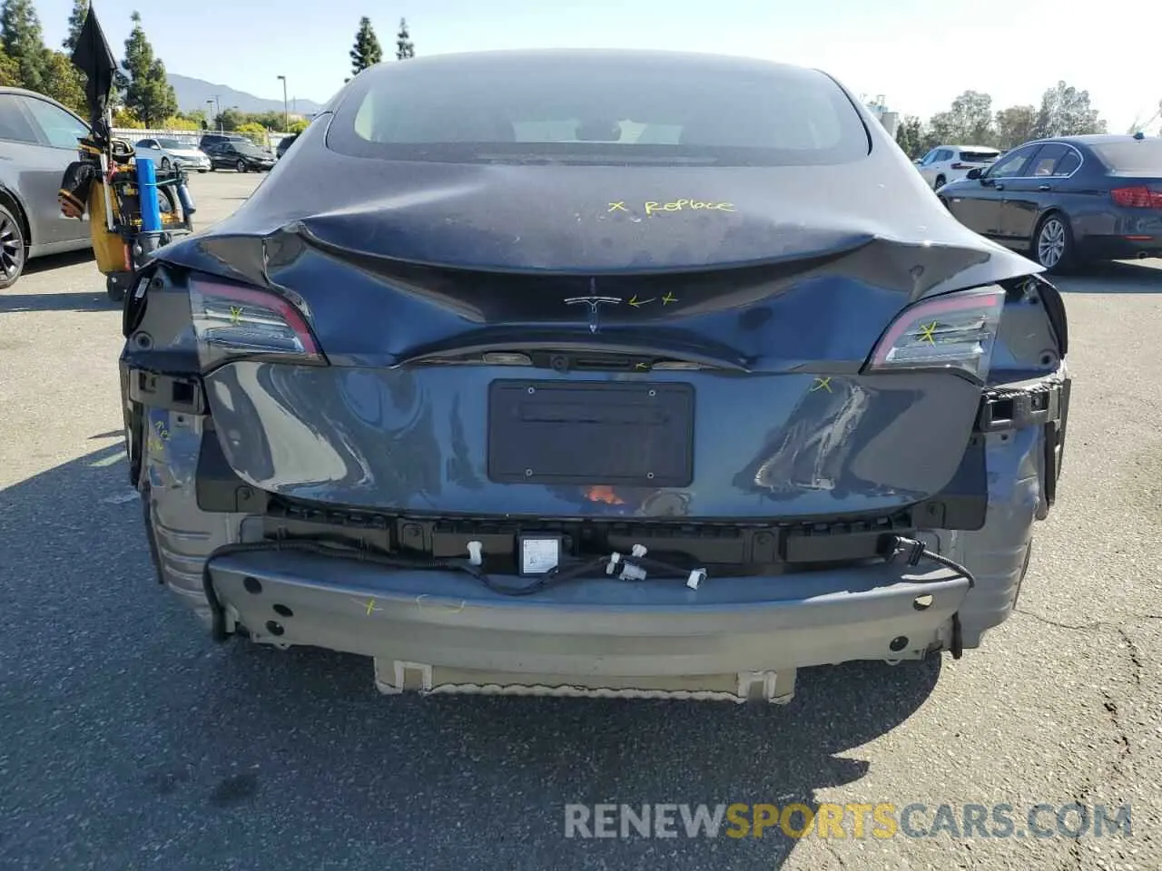 6 Photograph of a damaged car 5YJ3E1EA0PF619439 TESLA MODEL 3 2023