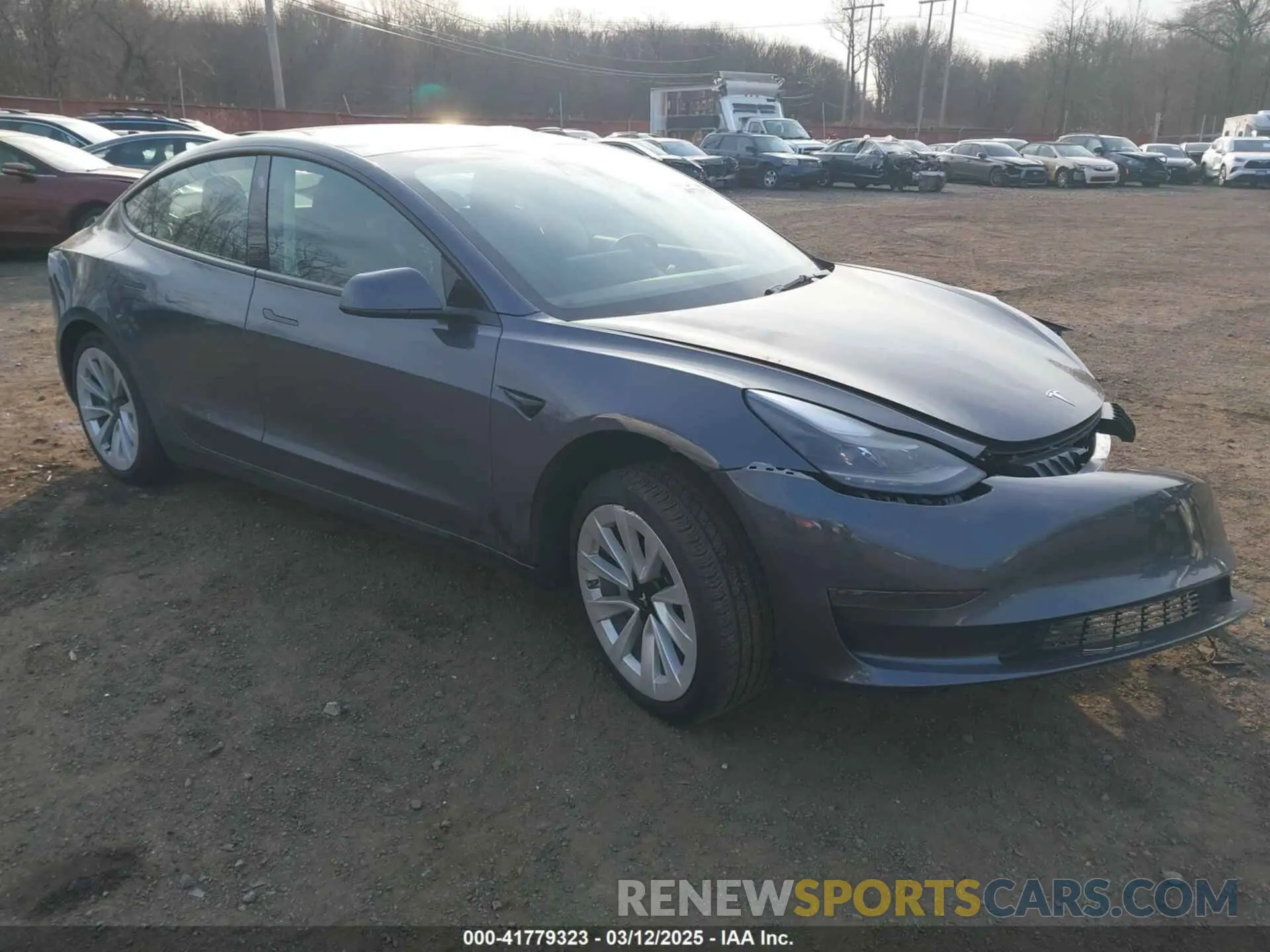 1 Photograph of a damaged car 5YJ3E1EA0PF619926 TESLA MODEL 3 2023