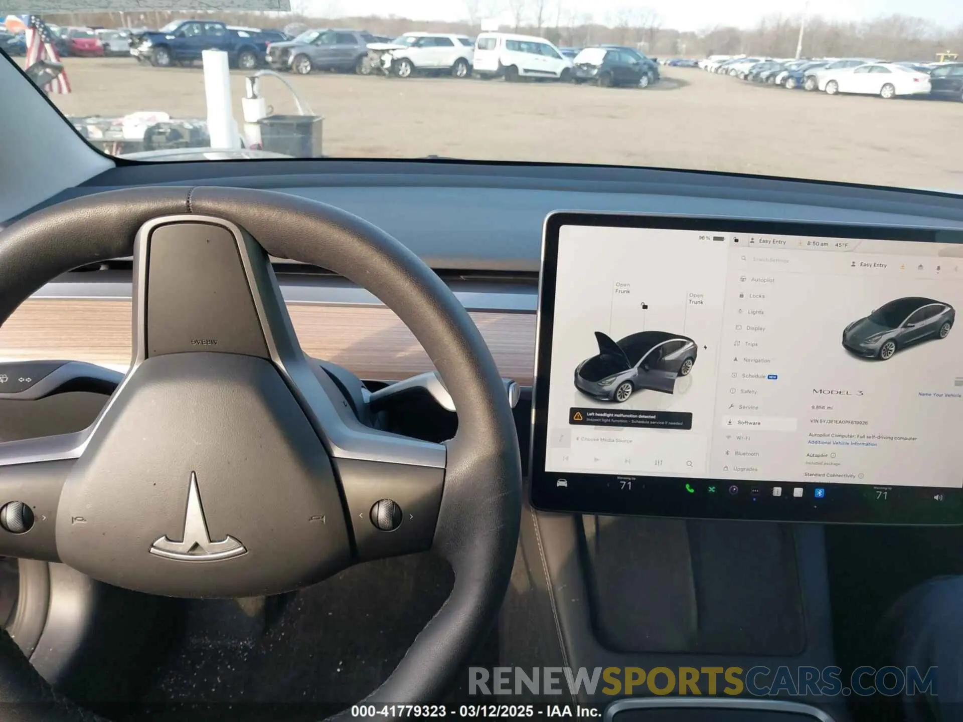 18 Photograph of a damaged car 5YJ3E1EA0PF619926 TESLA MODEL 3 2023