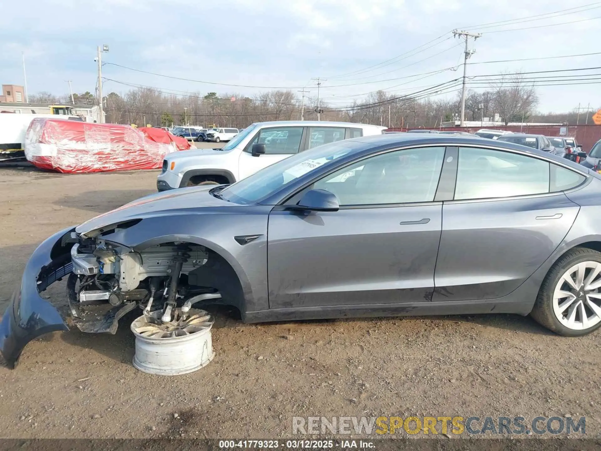 19 Photograph of a damaged car 5YJ3E1EA0PF619926 TESLA MODEL 3 2023