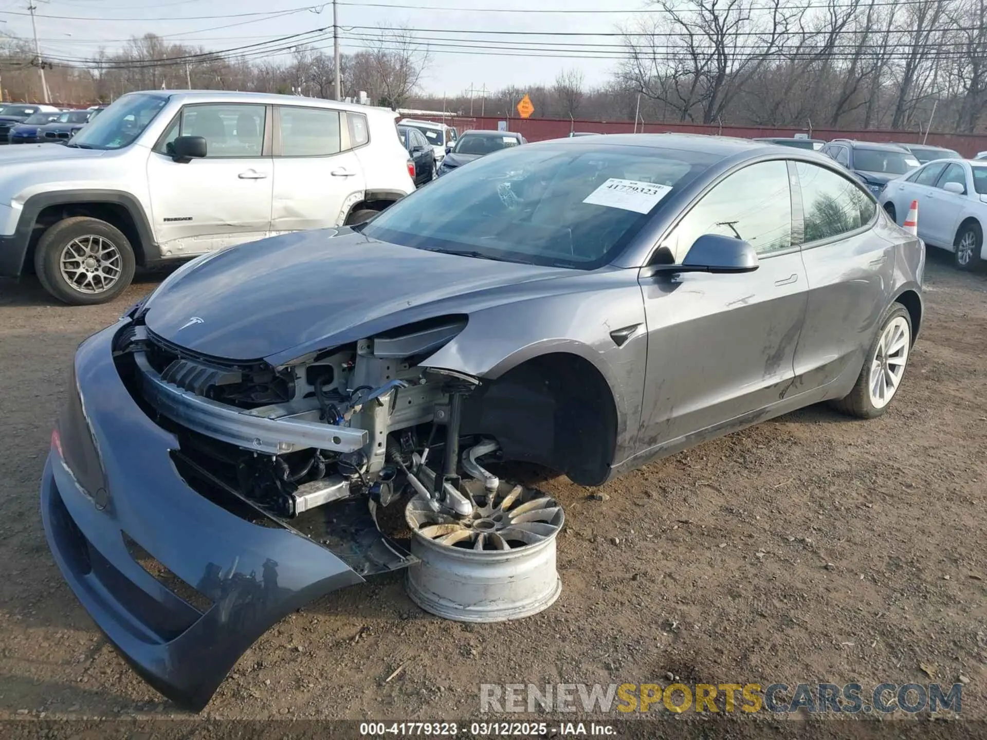 6 Photograph of a damaged car 5YJ3E1EA0PF619926 TESLA MODEL 3 2023