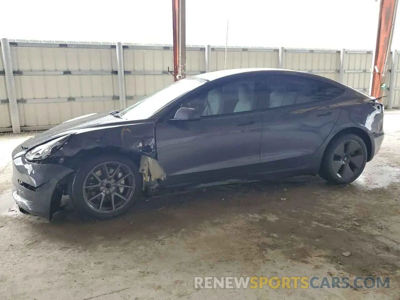 1 Photograph of a damaged car 5YJ3E1EA0PF621367 TESLA MODEL 3 2023