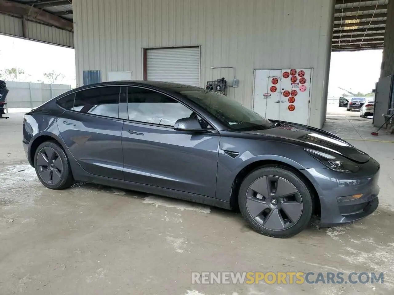4 Photograph of a damaged car 5YJ3E1EA0PF621367 TESLA MODEL 3 2023