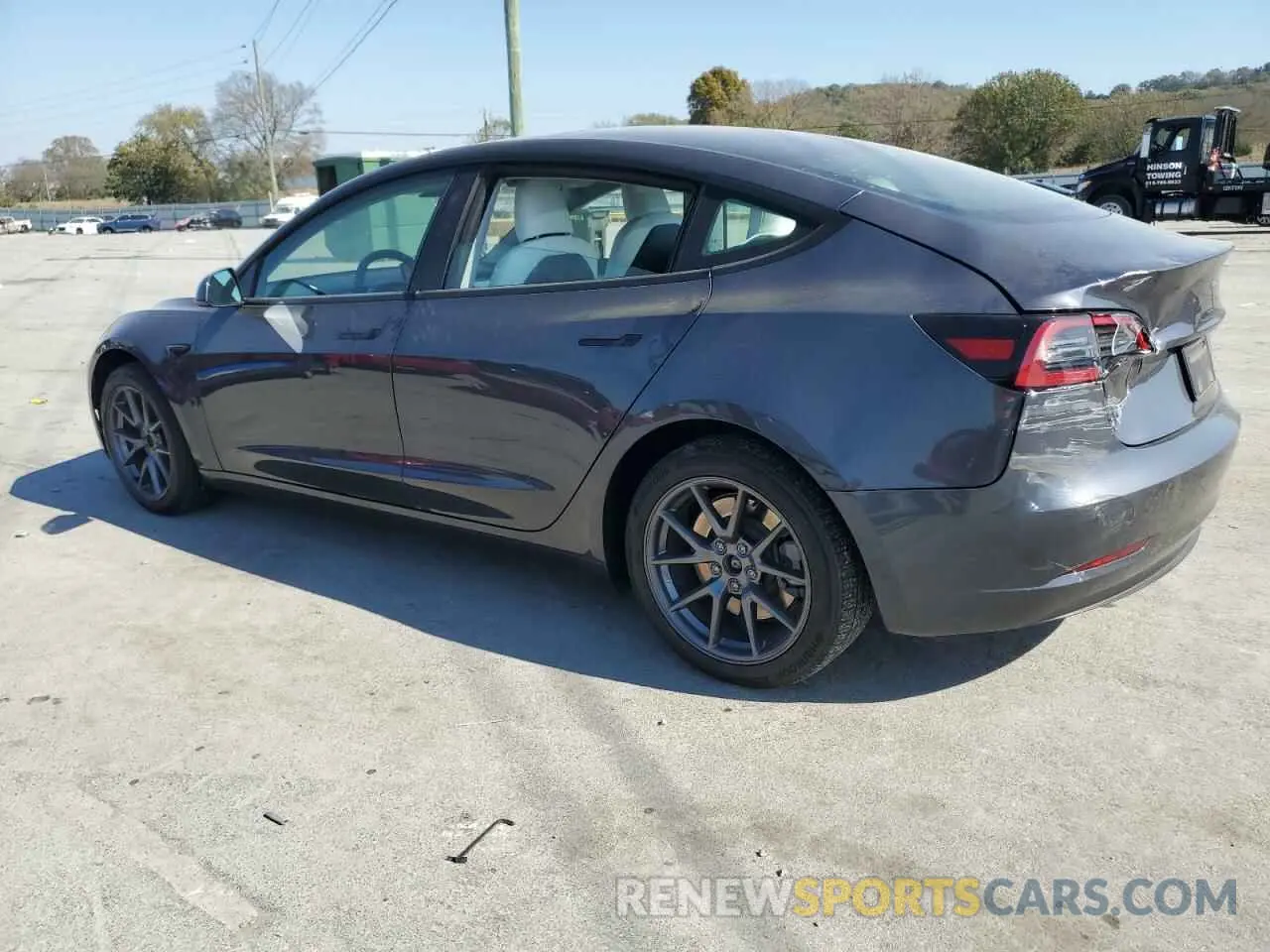 2 Photograph of a damaged car 5YJ3E1EA0PF644454 TESLA MODEL 3 2023