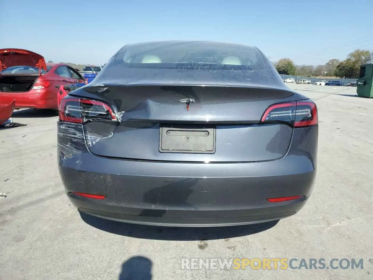 6 Photograph of a damaged car 5YJ3E1EA0PF644454 TESLA MODEL 3 2023