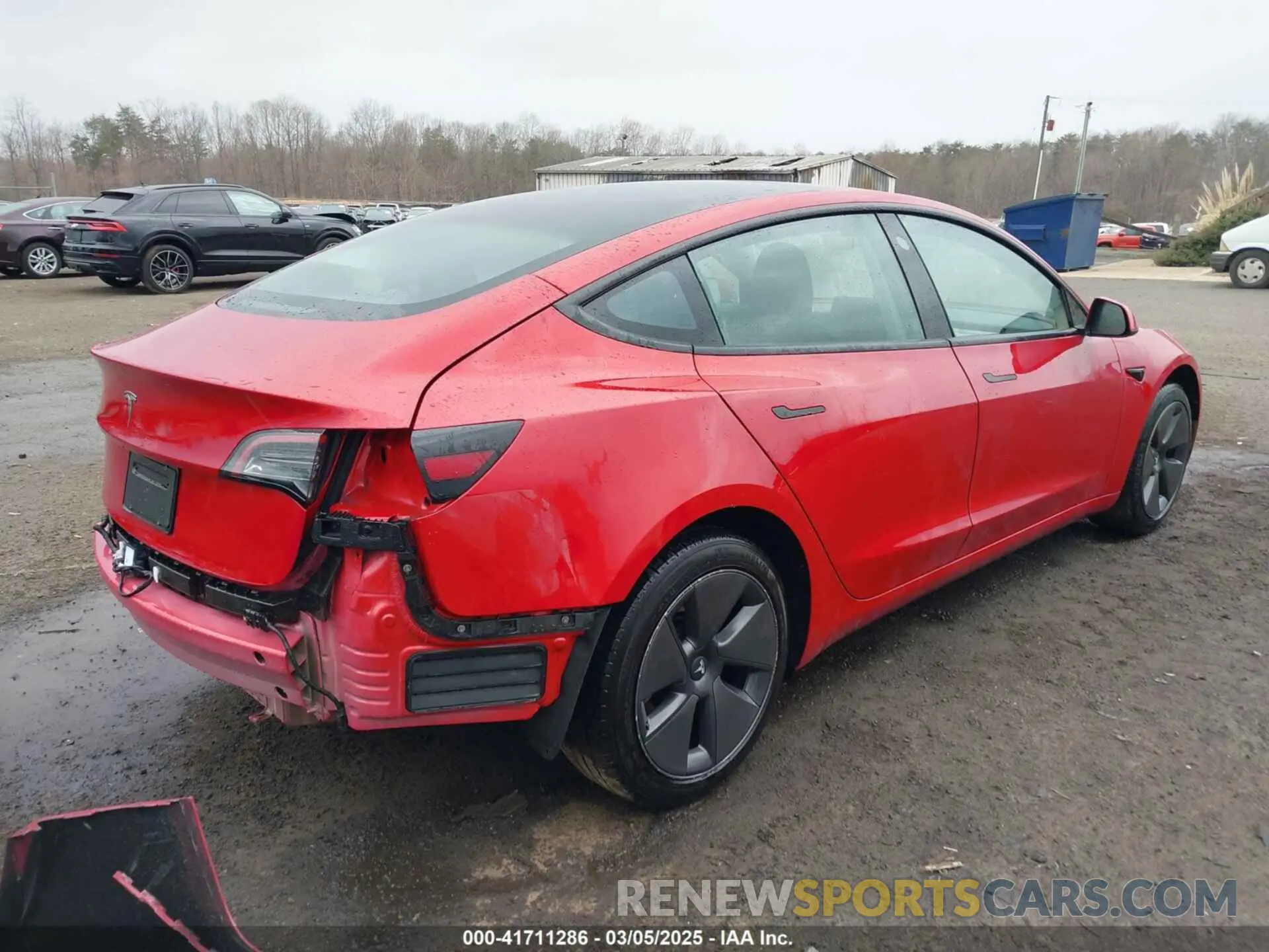 4 Photograph of a damaged car 5YJ3E1EA0PF644566 TESLA MODEL 3 2023