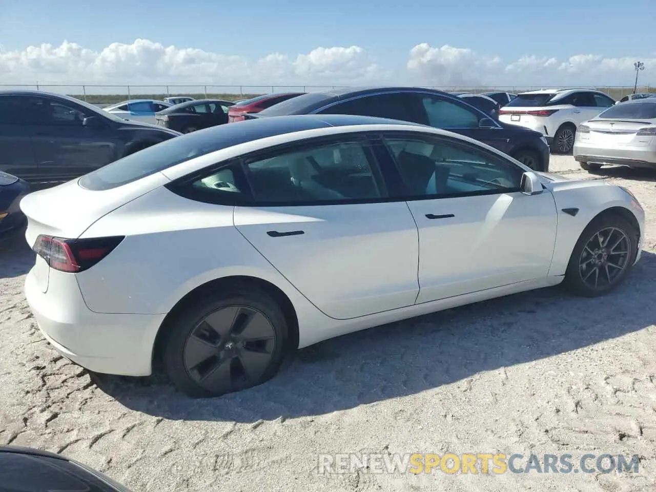 3 Photograph of a damaged car 5YJ3E1EA0PF653560 TESLA MODEL 3 2023