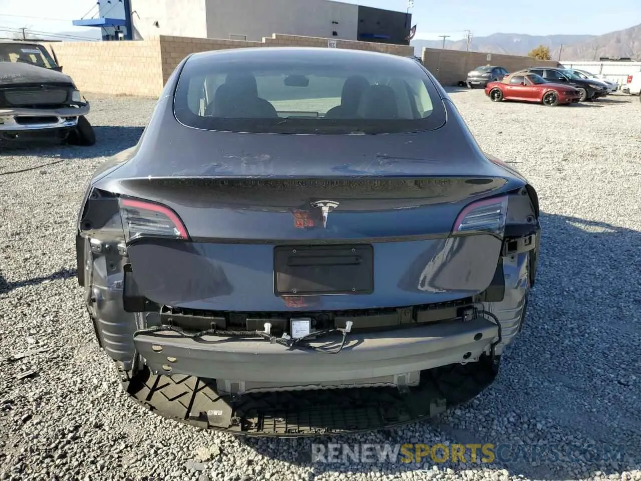 6 Photograph of a damaged car 5YJ3E1EA0PF658967 TESLA MODEL 3 2023