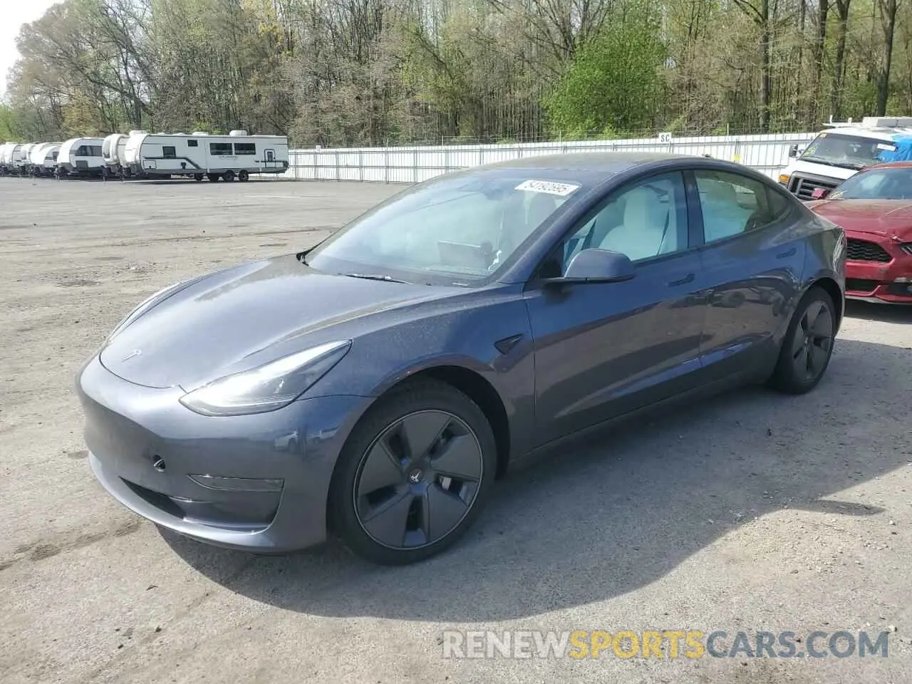 1 Photograph of a damaged car 5YJ3E1EA0PF671606 TESLA MODEL 3 2023