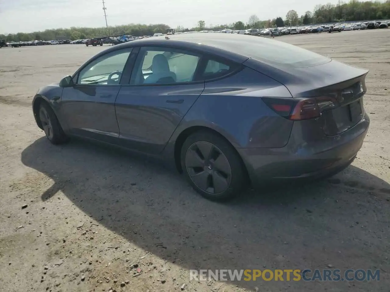 2 Photograph of a damaged car 5YJ3E1EA0PF671606 TESLA MODEL 3 2023