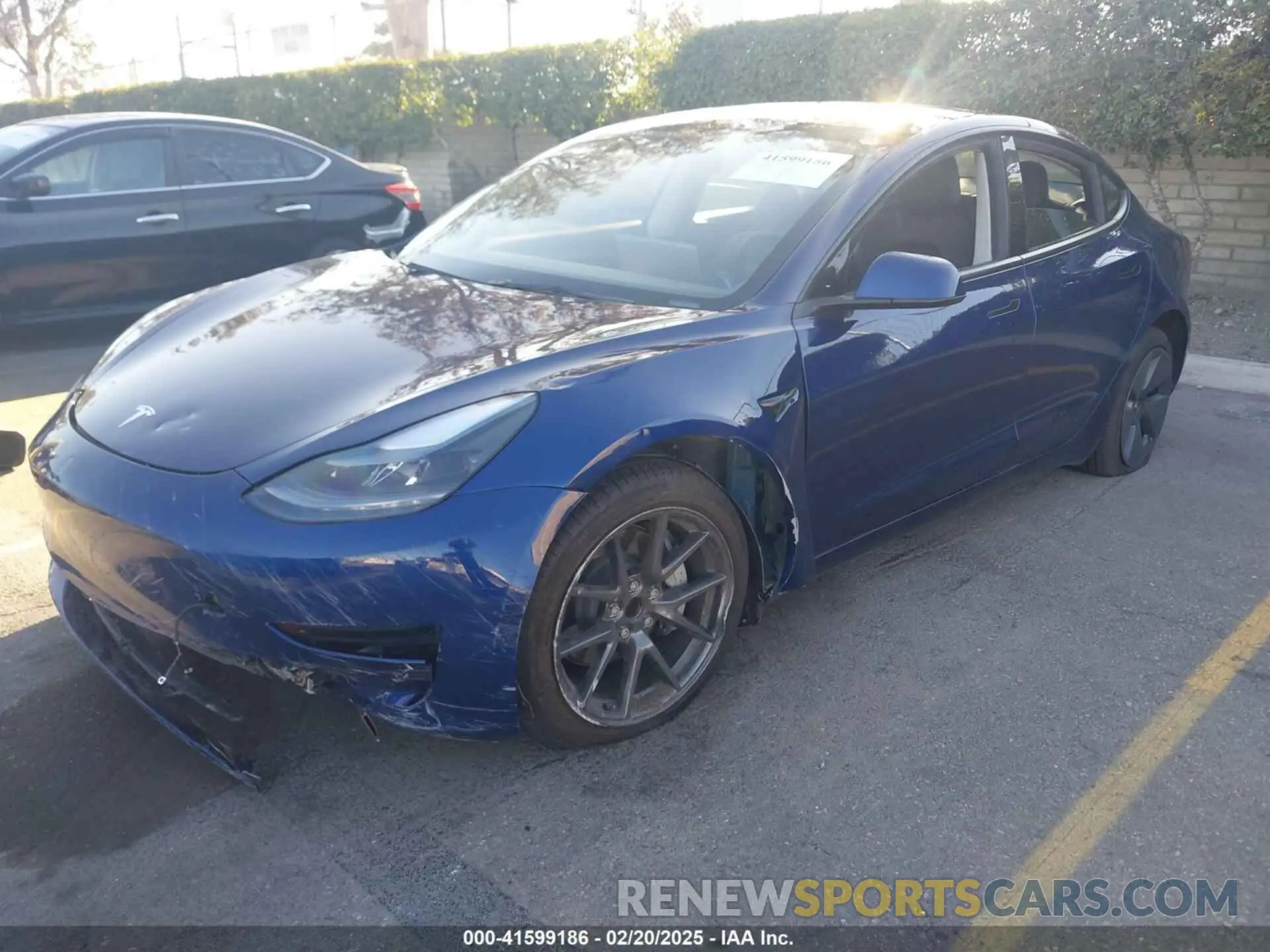2 Photograph of a damaged car 5YJ3E1EA0PF684436 TESLA MODEL 3 2023
