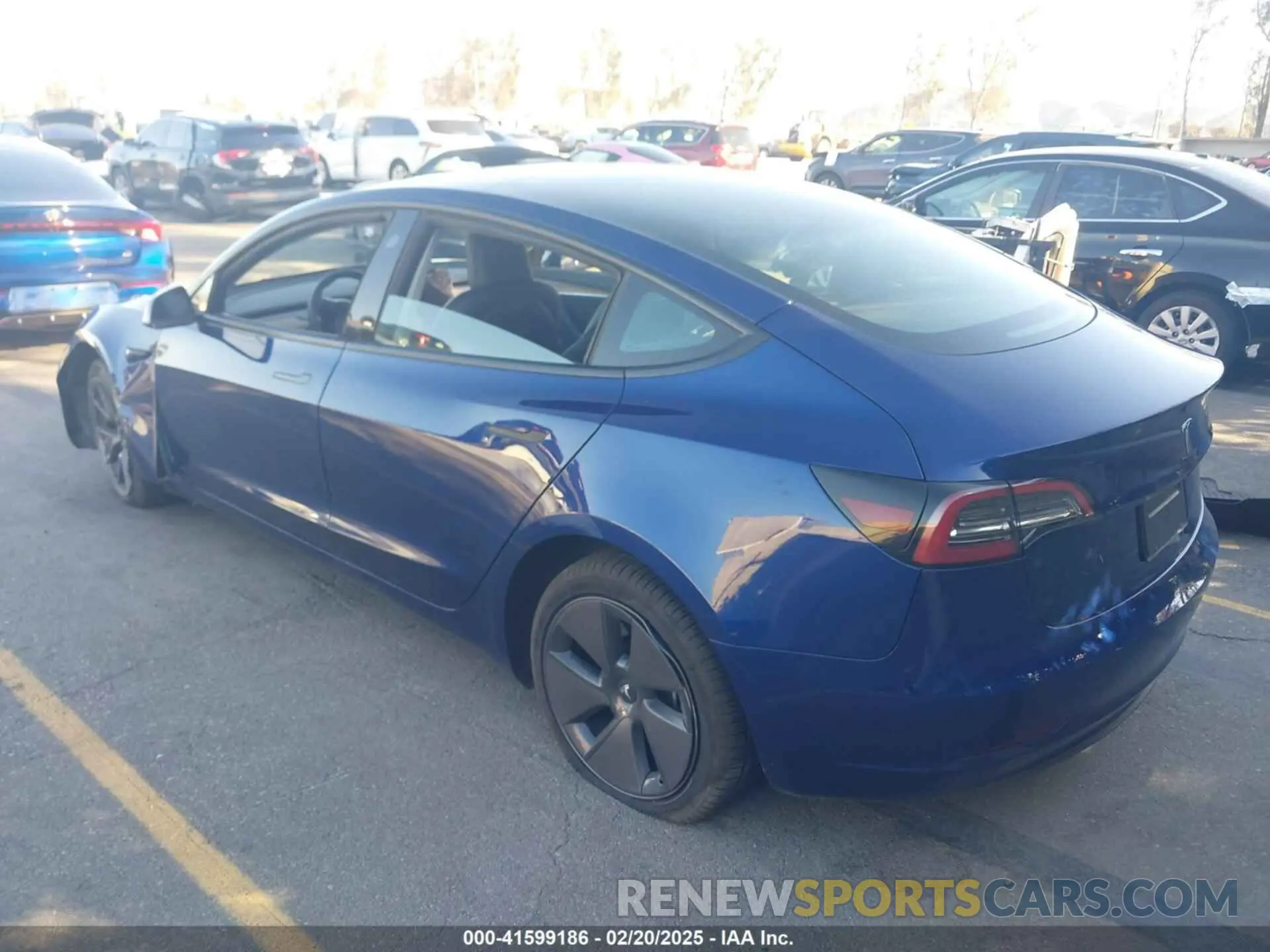 3 Photograph of a damaged car 5YJ3E1EA0PF684436 TESLA MODEL 3 2023