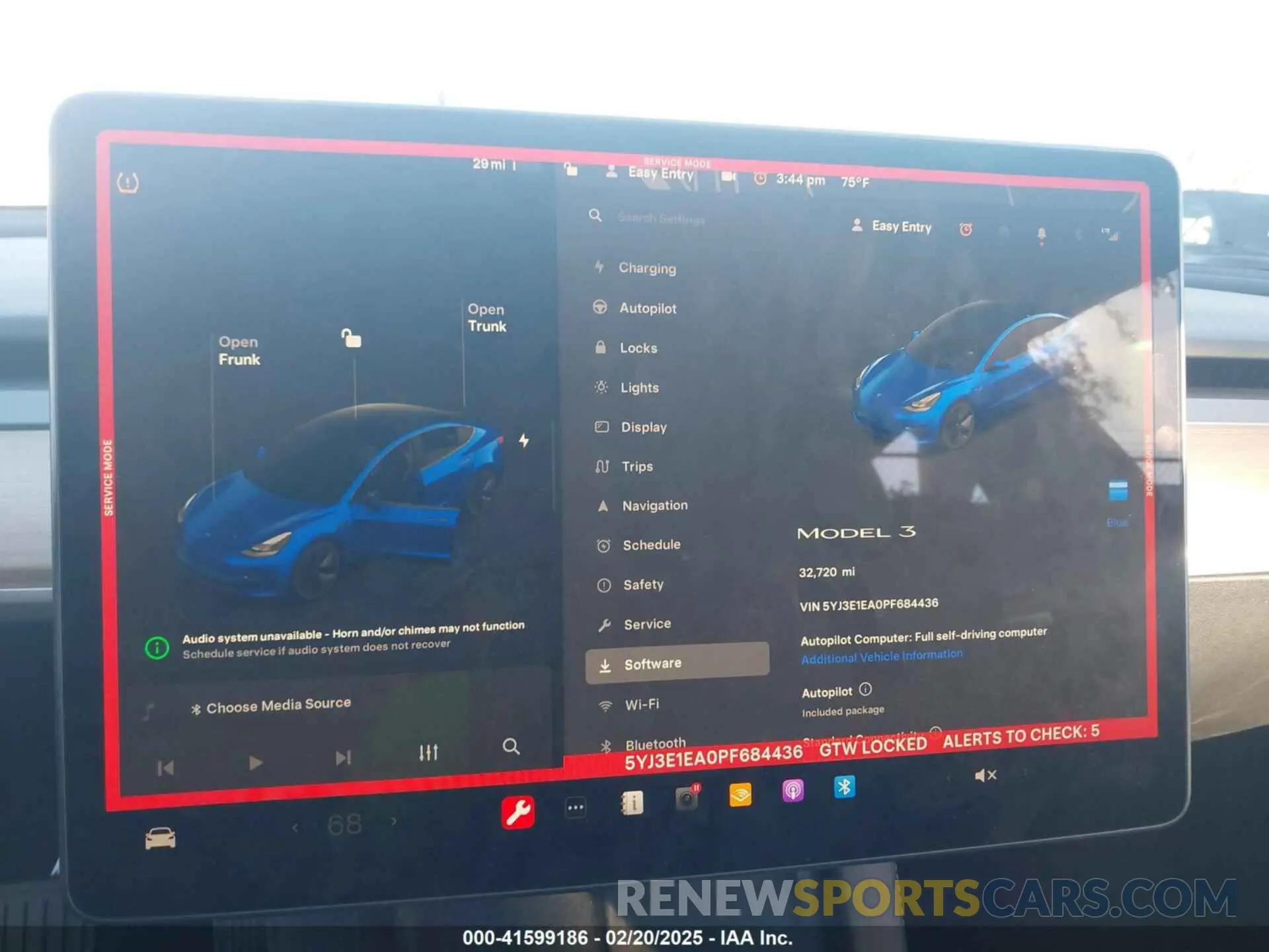 7 Photograph of a damaged car 5YJ3E1EA0PF684436 TESLA MODEL 3 2023