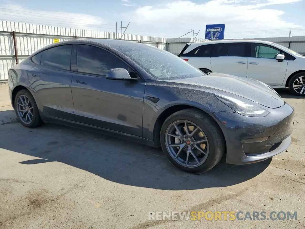 4 Photograph of a damaged car 5YJ3E1EA0PF687367 TESLA MODEL 3 2023