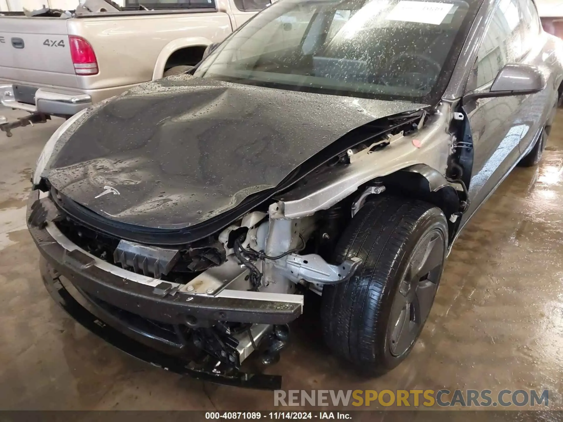 6 Photograph of a damaged car 5YJ3E1EA0PF698028 TESLA MODEL 3 2023