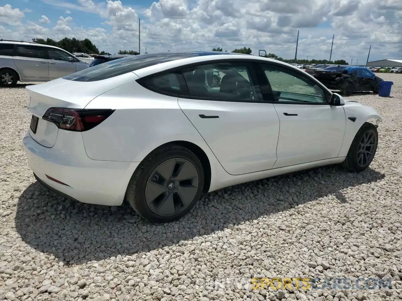 3 Photograph of a damaged car 5YJ3E1EA0PF701915 TESLA MODEL 3 2023