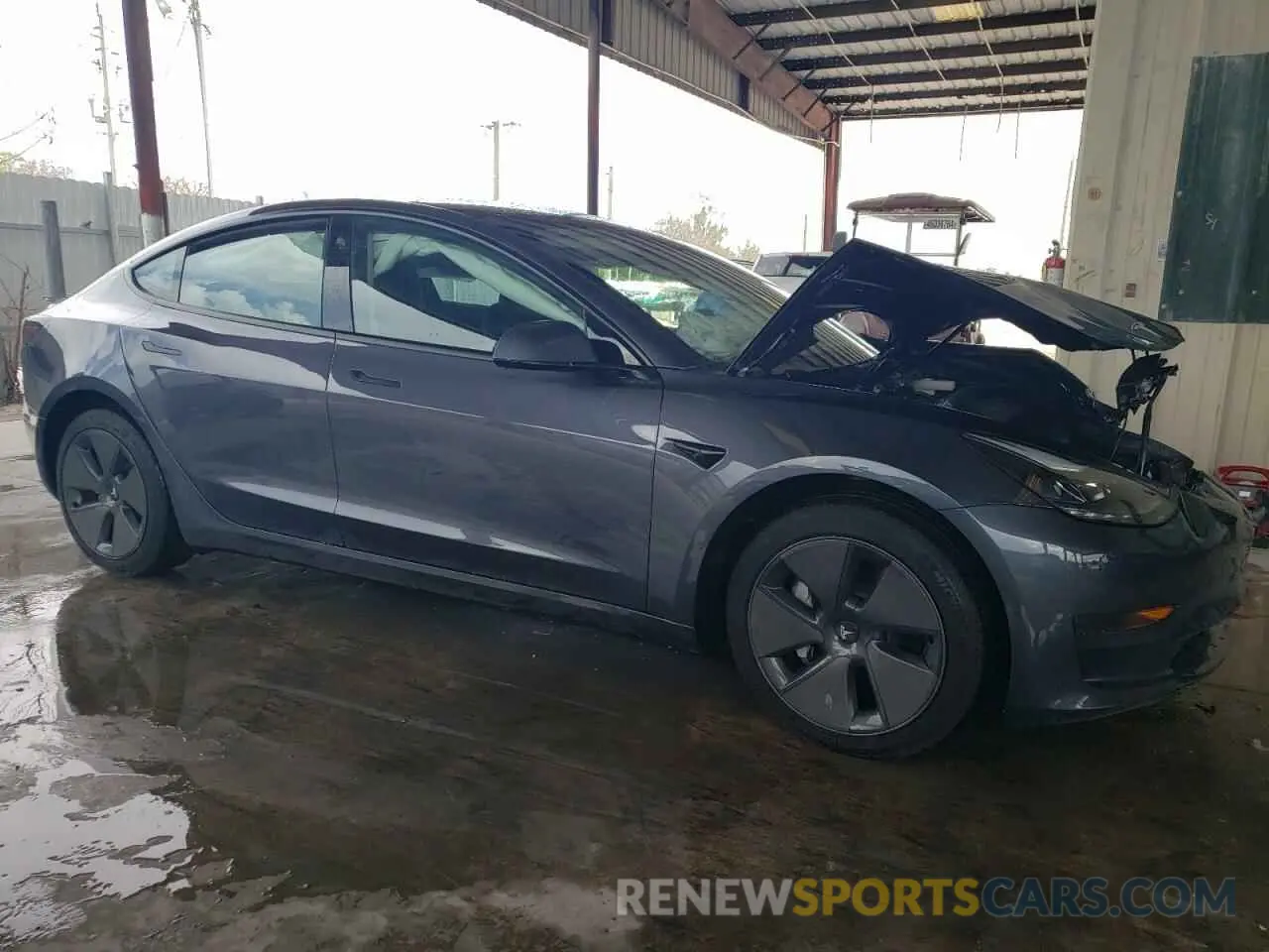 4 Photograph of a damaged car 5YJ3E1EA0PF705219 TESLA MODEL 3 2023