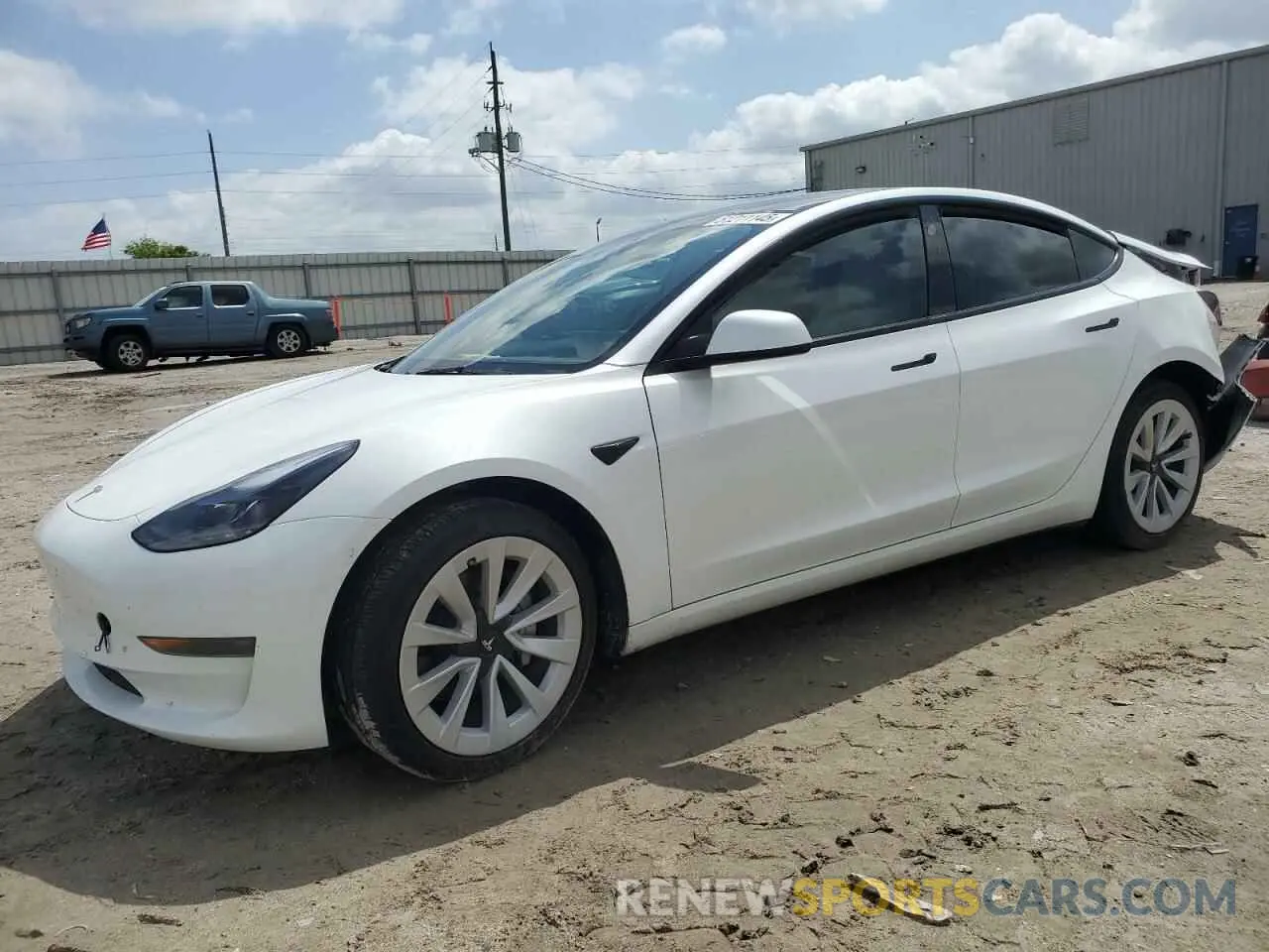 1 Photograph of a damaged car 5YJ3E1EA1PF382301 TESLA MODEL 3 2023