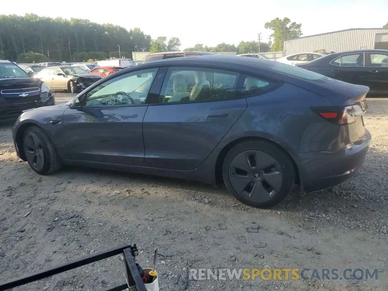2 Photograph of a damaged car 5YJ3E1EA1PF382332 TESLA MODEL 3 2023