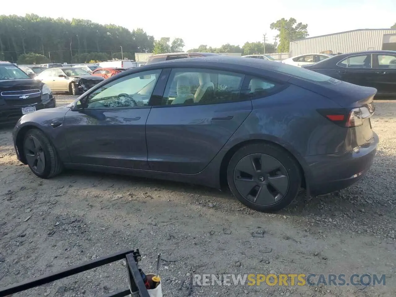 3 Photograph of a damaged car 5YJ3E1EA1PF382332 TESLA MODEL 3 2023