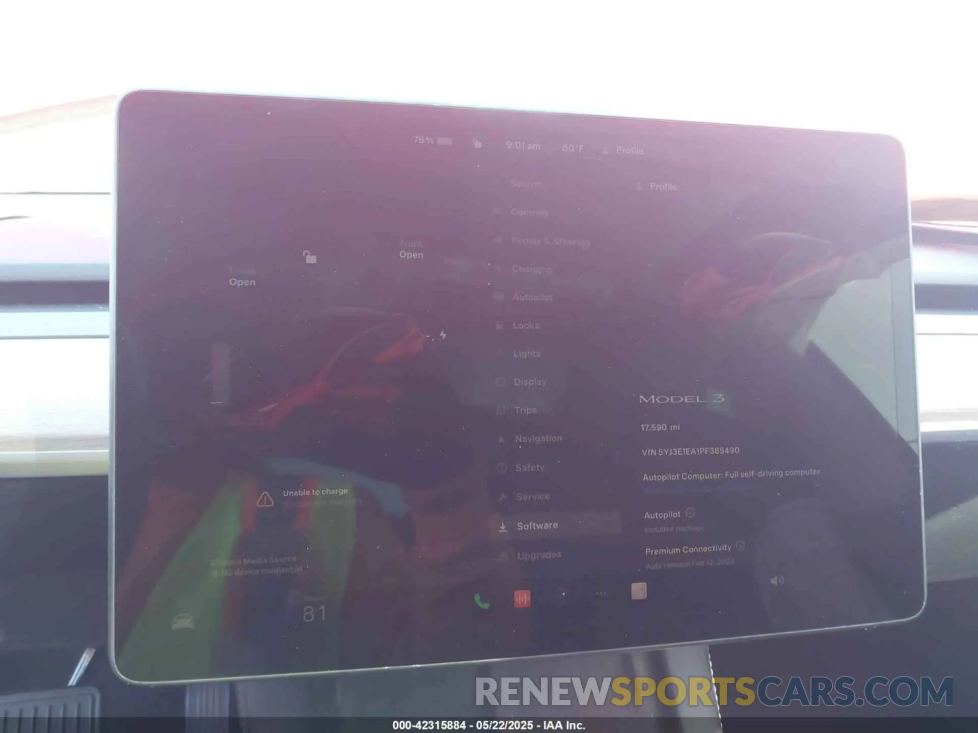 19 Photograph of a damaged car 5YJ3E1EA1PF385490 TESLA MODEL 3 2023