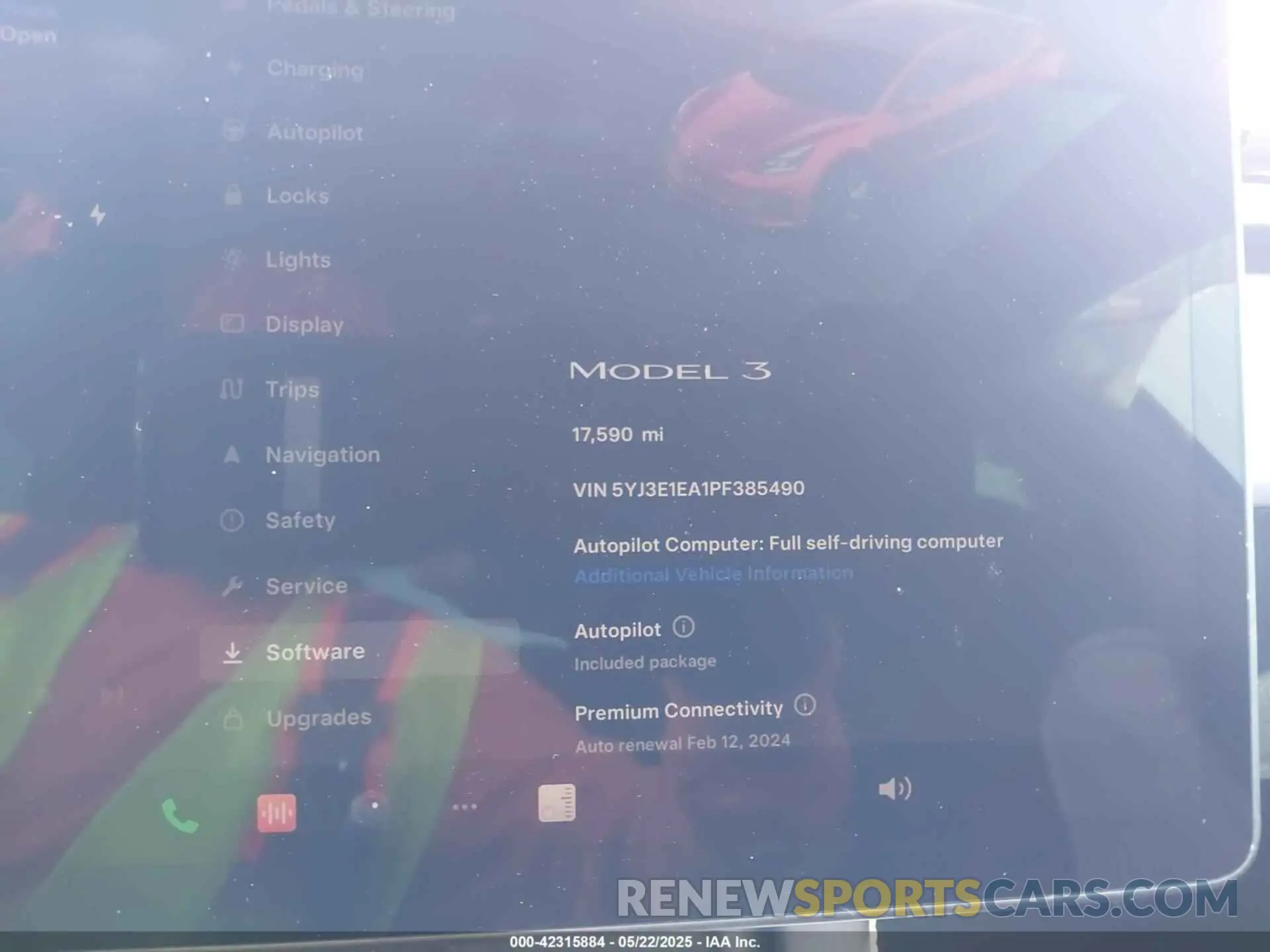 7 Photograph of a damaged car 5YJ3E1EA1PF385490 TESLA MODEL 3 2023