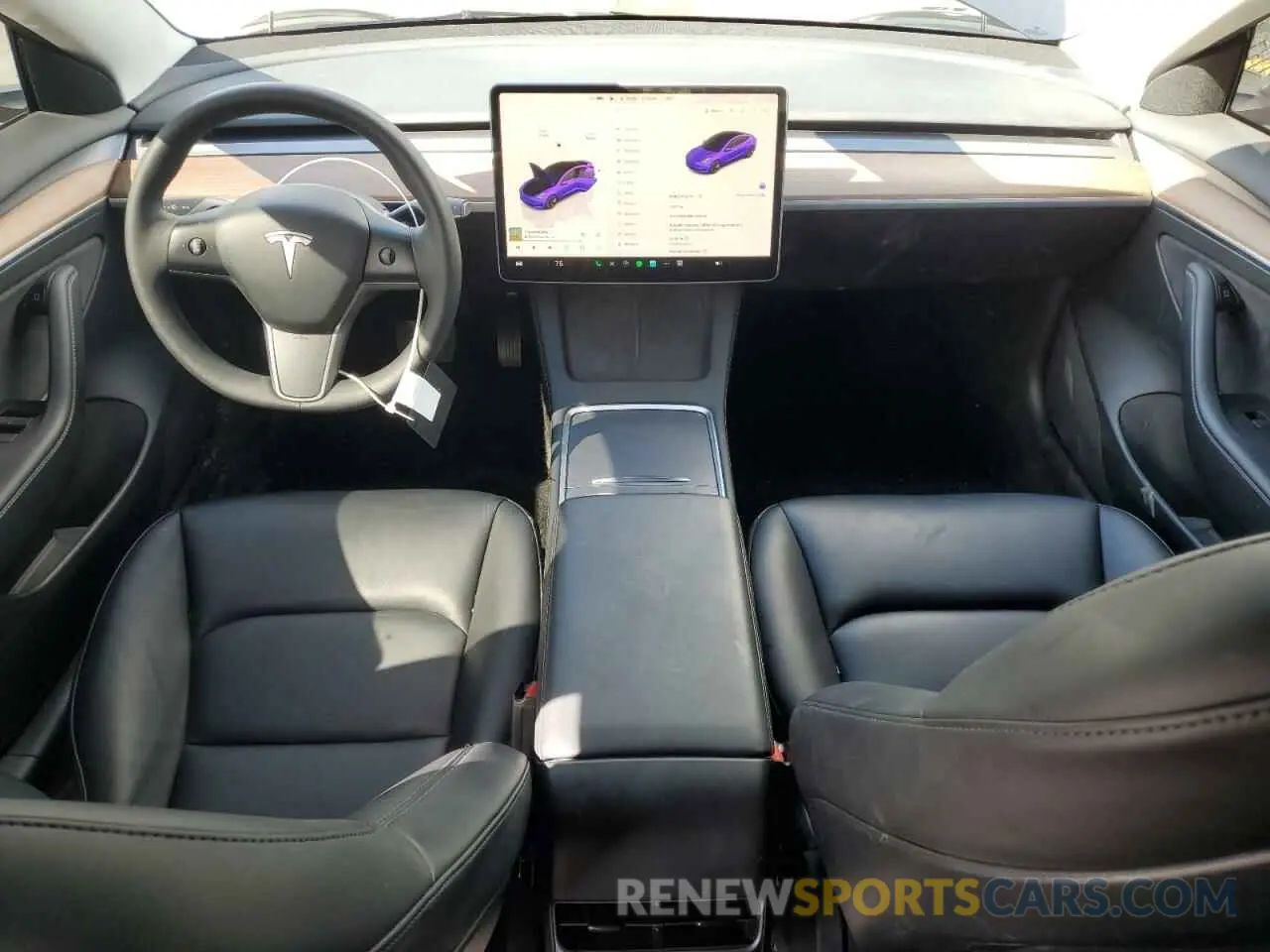 8 Photograph of a damaged car 5YJ3E1EA1PF402336 TESLA MODEL 3 2023