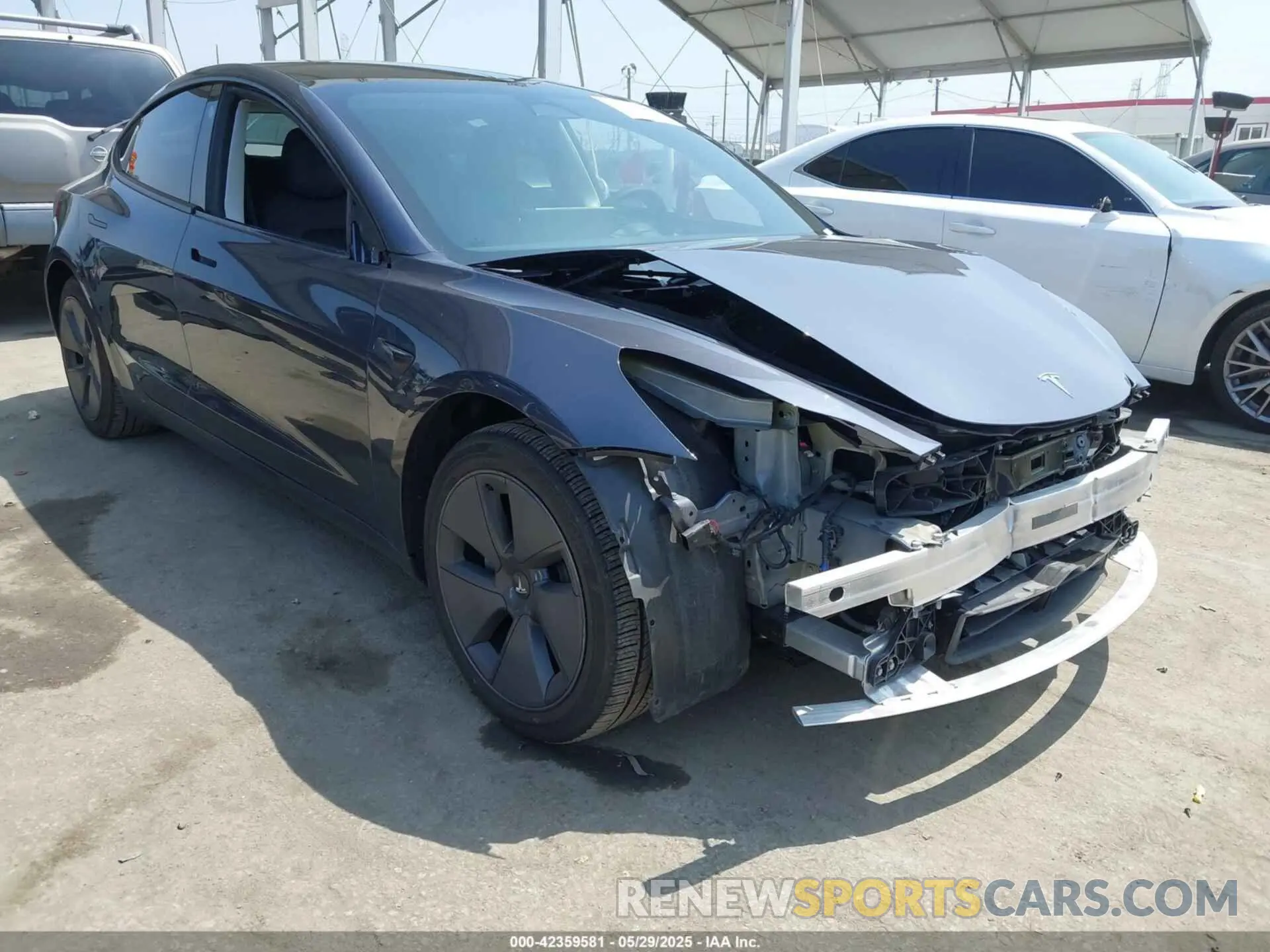 1 Photograph of a damaged car 5YJ3E1EA1PF403714 TESLA MODEL 3 2023