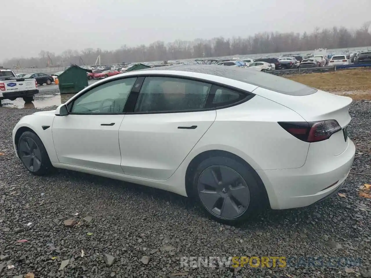 2 Photograph of a damaged car 5YJ3E1EA1PF406046 TESLA MODEL 3 2023