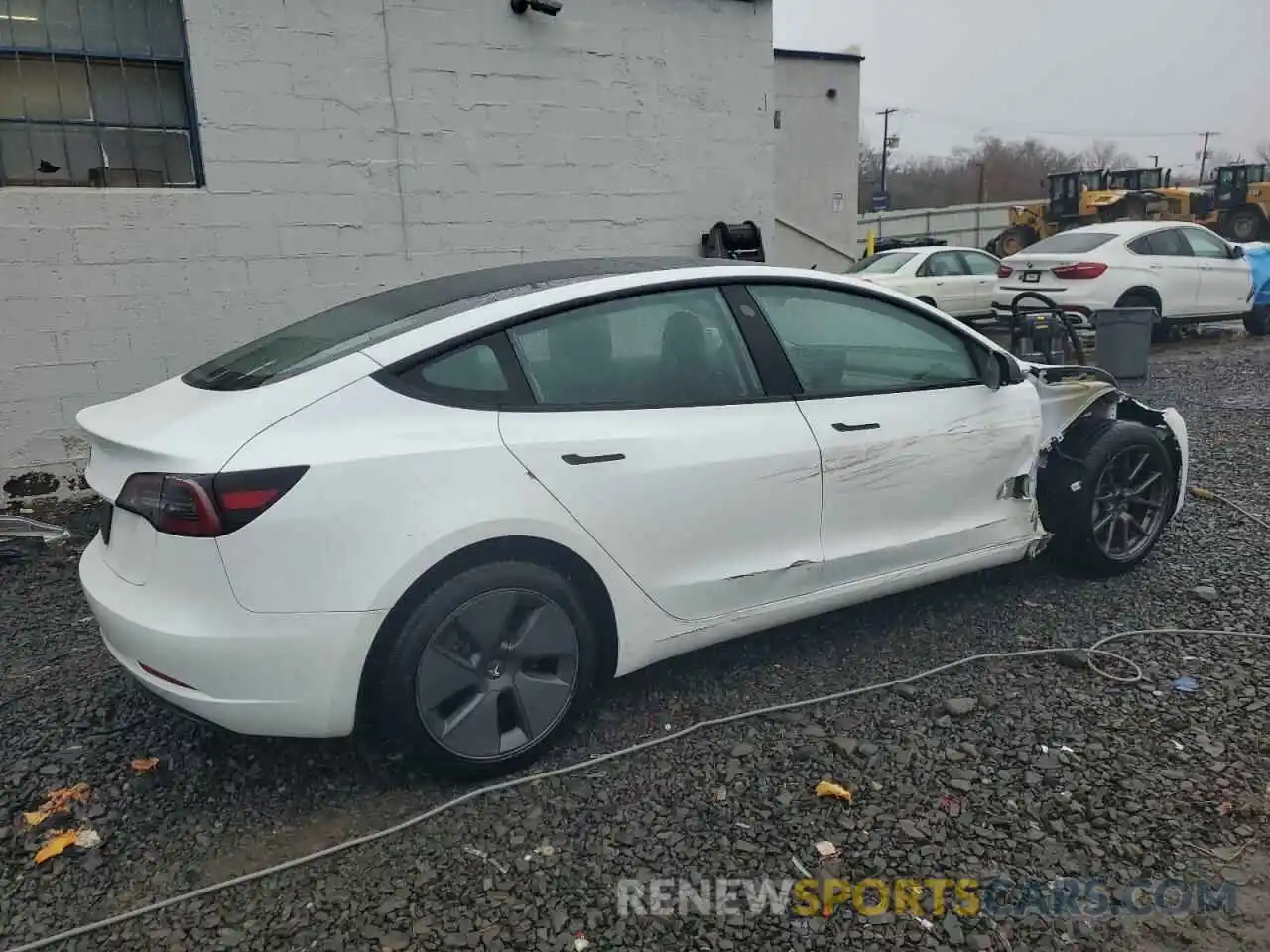 3 Photograph of a damaged car 5YJ3E1EA1PF406046 TESLA MODEL 3 2023