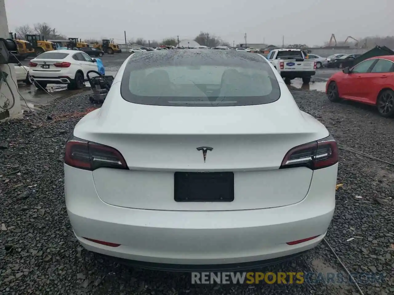 6 Photograph of a damaged car 5YJ3E1EA1PF406046 TESLA MODEL 3 2023