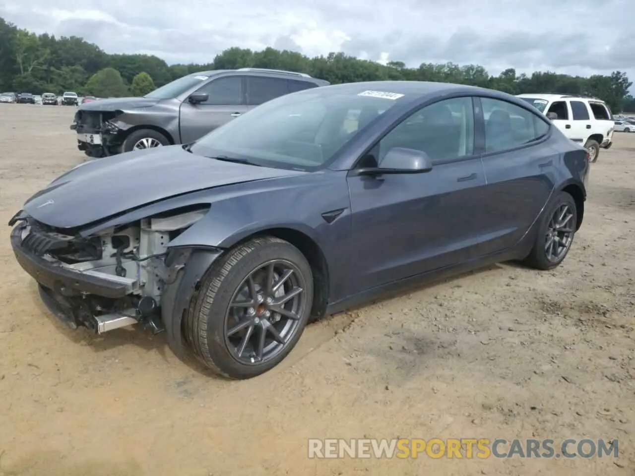 1 Photograph of a damaged car 5YJ3E1EA1PF413787 TESLA MODEL 3 2023