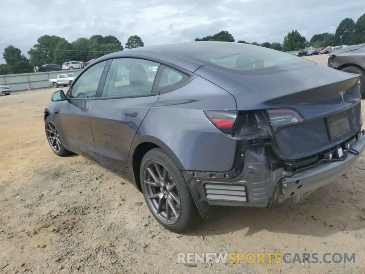 2 Photograph of a damaged car 5YJ3E1EA1PF413787 TESLA MODEL 3 2023