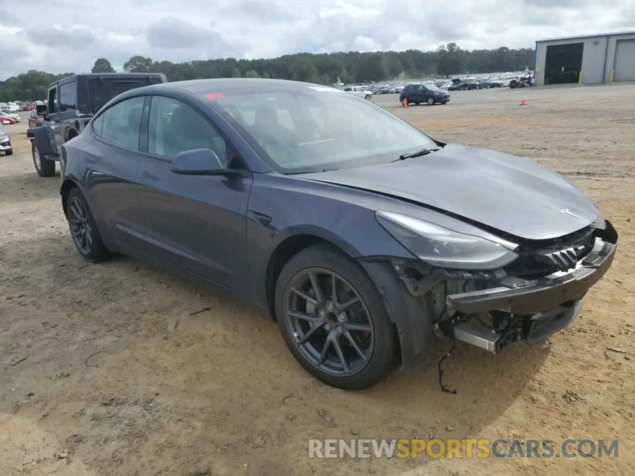 4 Photograph of a damaged car 5YJ3E1EA1PF413787 TESLA MODEL 3 2023