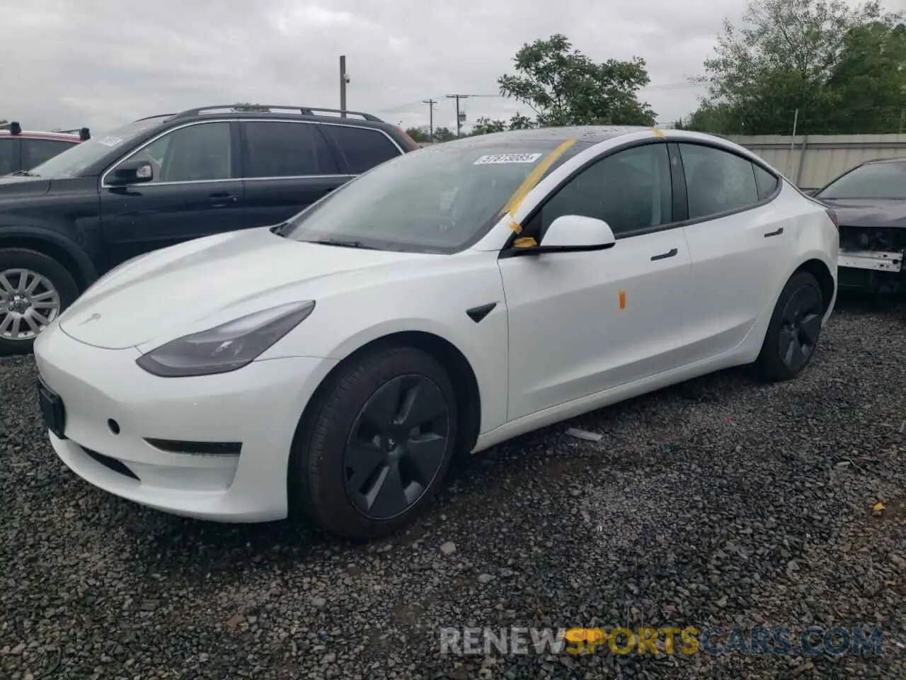 1 Photograph of a damaged car 5YJ3E1EA1PF420111 TESLA MODEL 3 2023