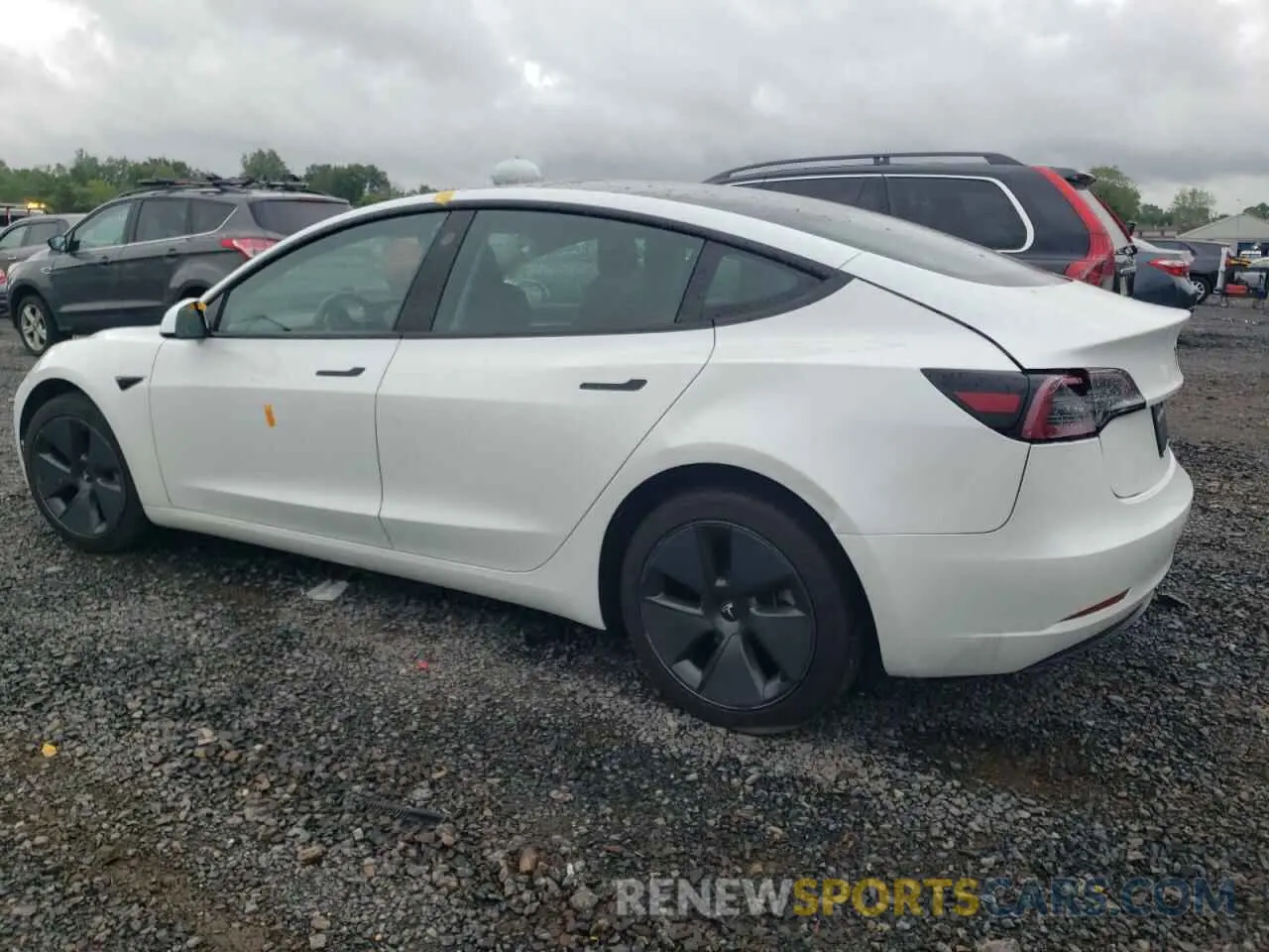 2 Photograph of a damaged car 5YJ3E1EA1PF420111 TESLA MODEL 3 2023
