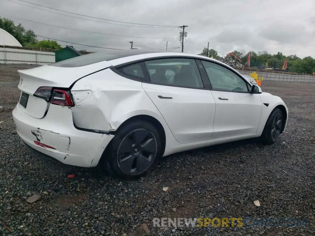 3 Photograph of a damaged car 5YJ3E1EA1PF420111 TESLA MODEL 3 2023