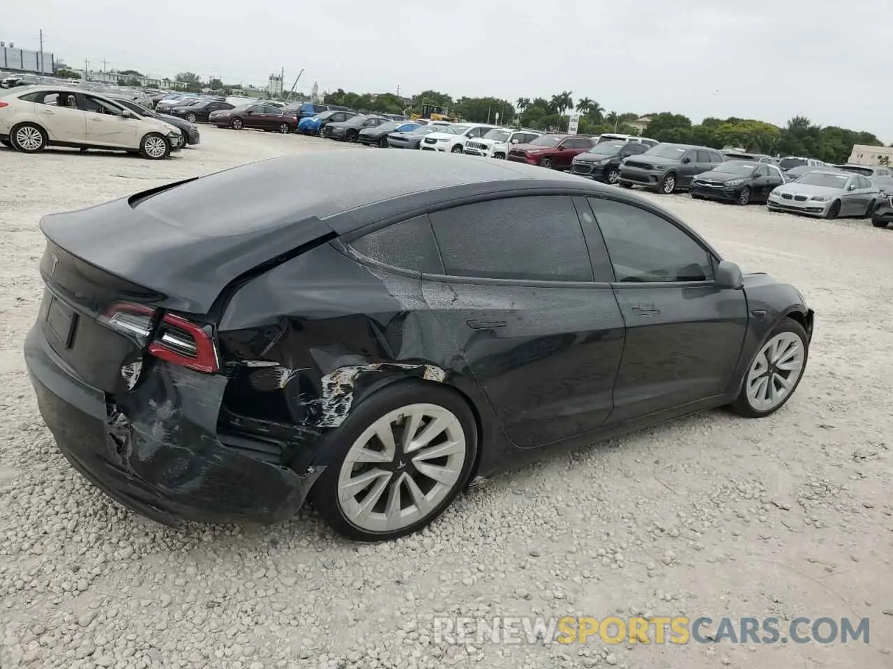 3 Photograph of a damaged car 5YJ3E1EA1PF423672 TESLA MODEL 3 2023