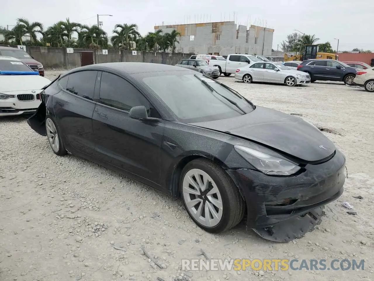 4 Photograph of a damaged car 5YJ3E1EA1PF423672 TESLA MODEL 3 2023