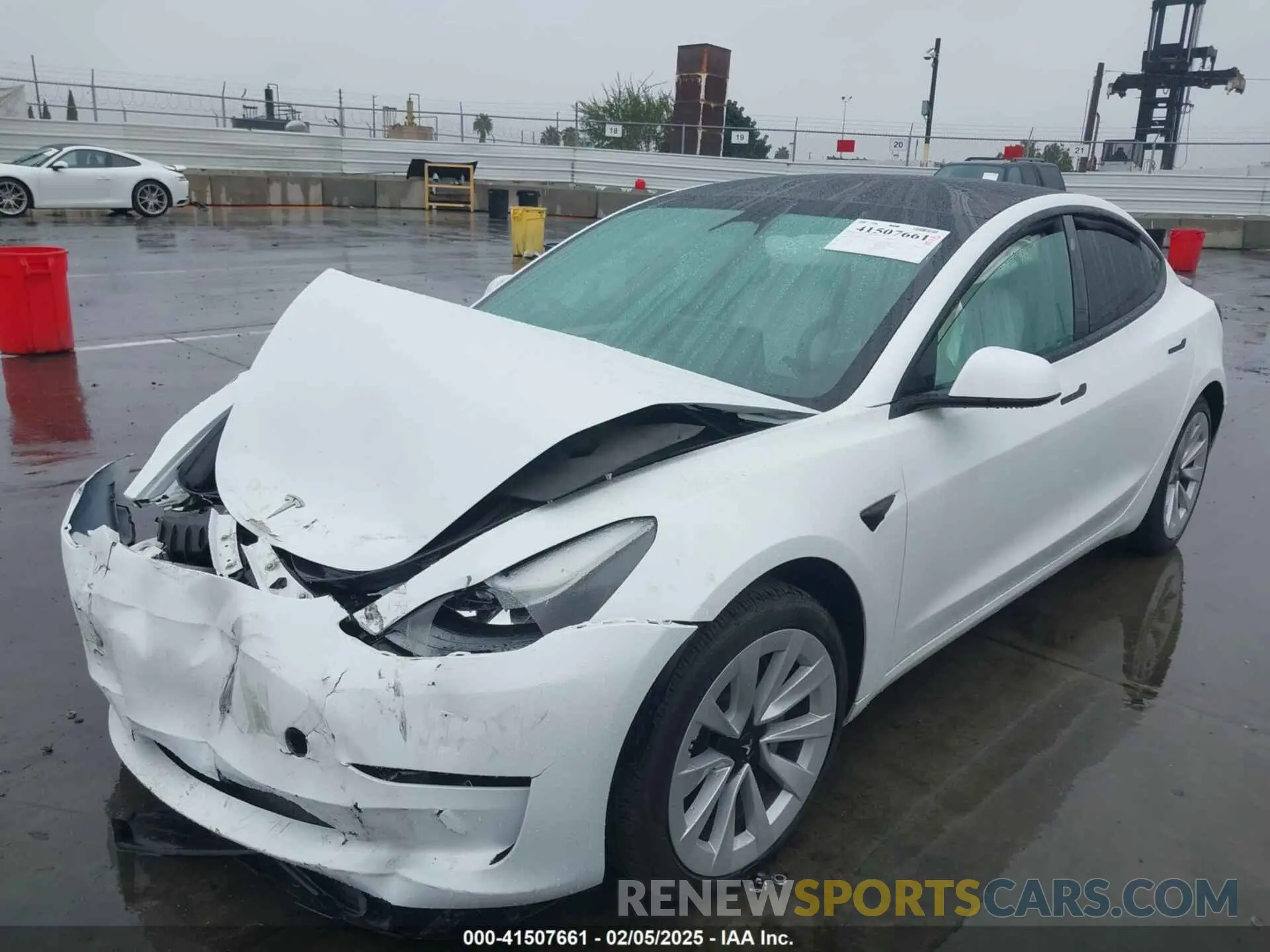 2 Photograph of a damaged car 5YJ3E1EA1PF426684 TESLA MODEL 3 2023
